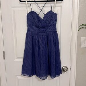 Purple Shoshana Cocktail Dress